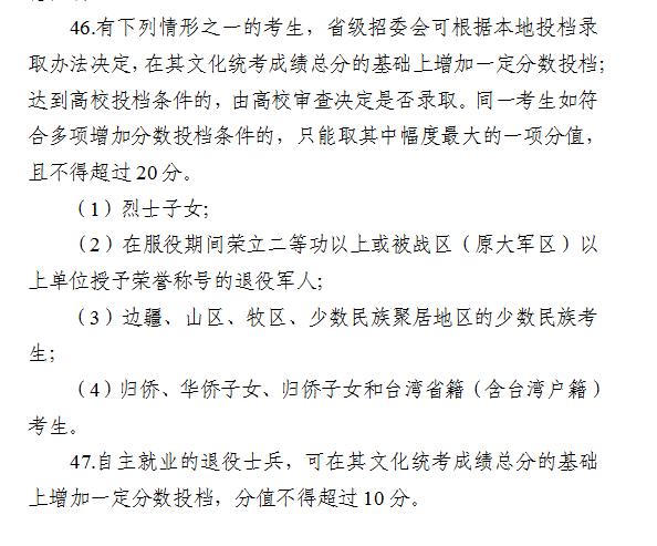 2021高考加分政策出炉！这五大新变化考生必知……